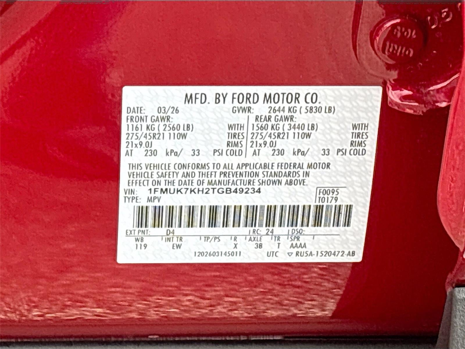 2026 Ford Explorer ST-Line