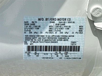 2025 Ford Explorer ST-Line