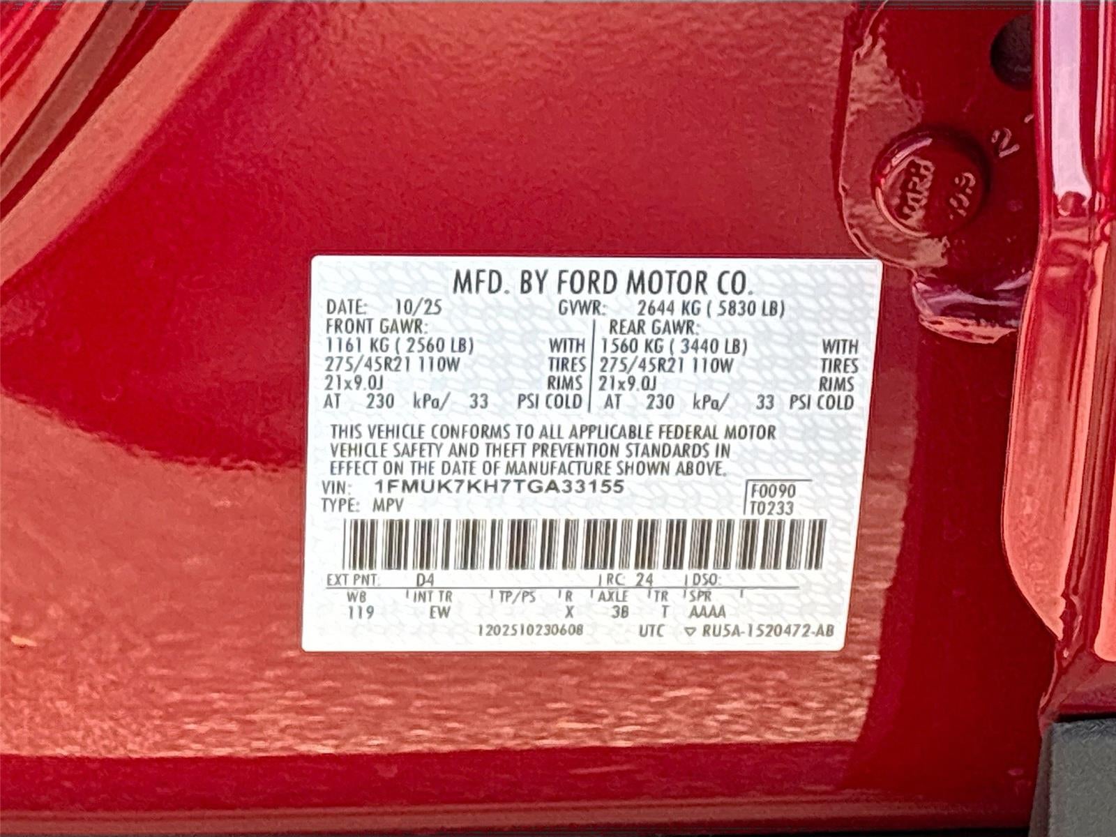 2026 Ford Explorer ST-Line