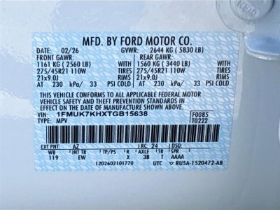 2026 Ford Explorer ST-Line