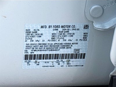 2026 Ford Explorer Platinum