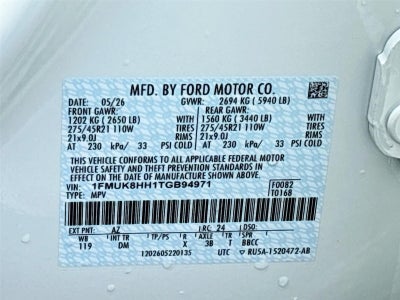 2026 Ford Explorer Platinum