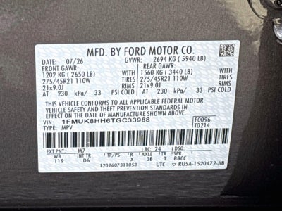 2026 Ford Explorer Platinum