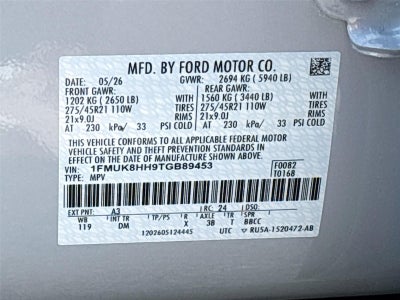2026 Ford Explorer Platinum