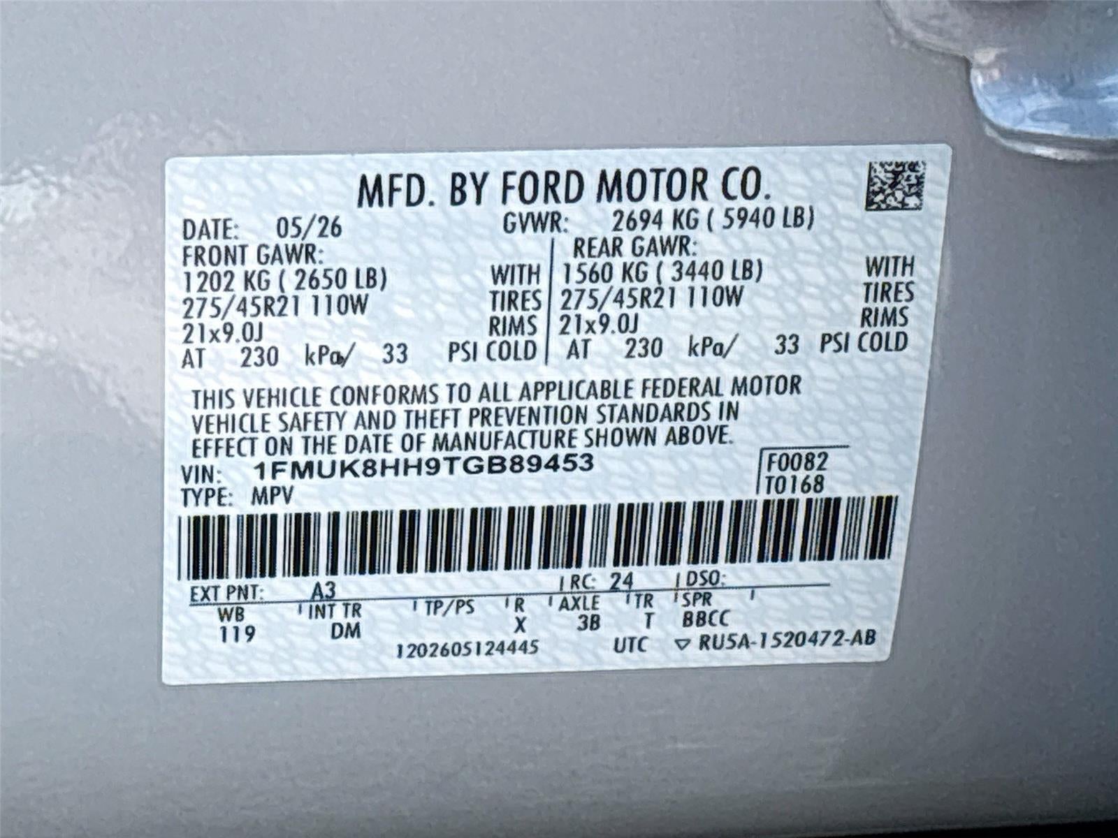 2026 Ford Explorer Platinum