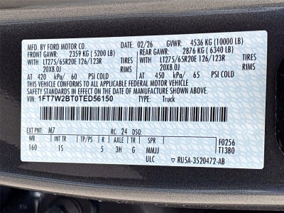 2026 Ford Super Duty F-250 SRW XL