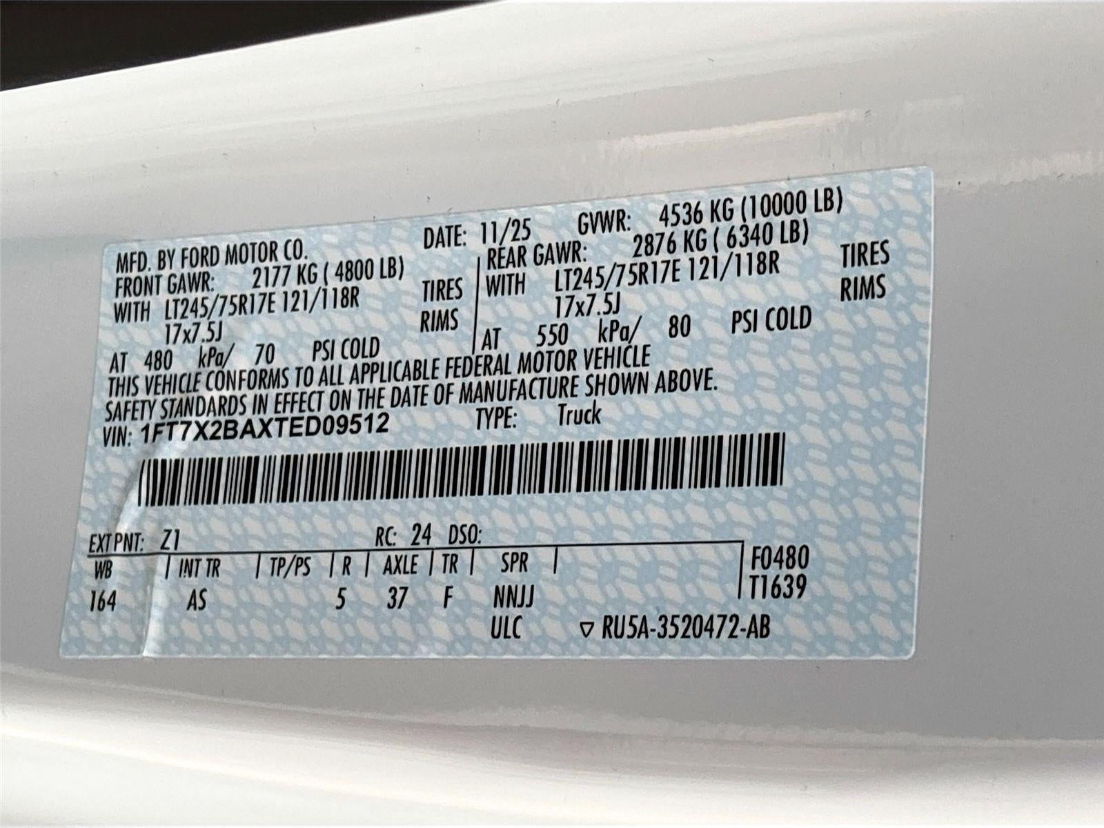 2026 Ford Super Duty F-250 SRW XL