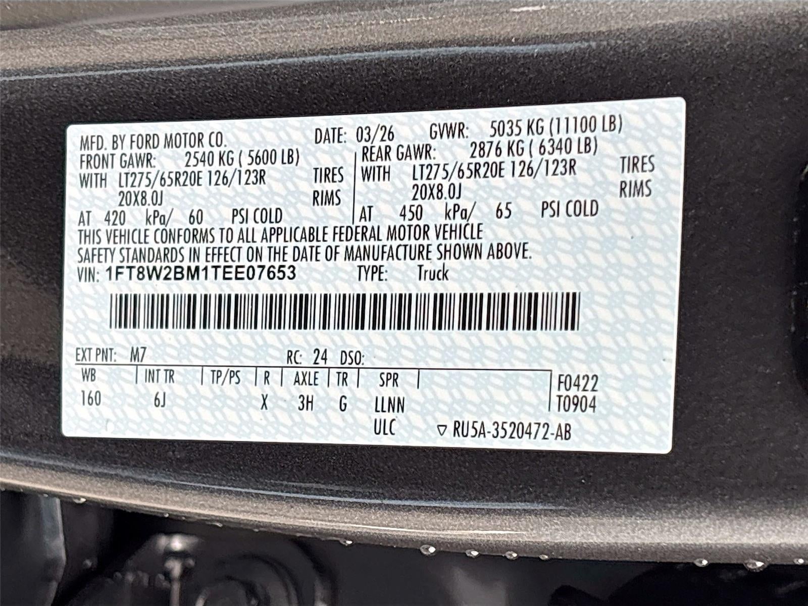 2026 Ford Super Duty F-250 SRW XL