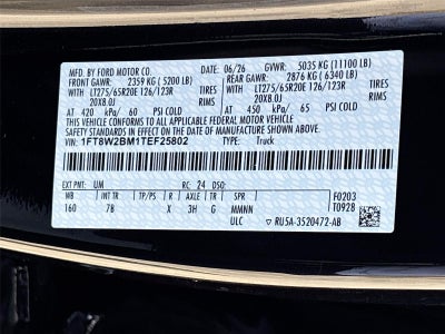 2026 Ford Super Duty F-250 SRW Platinum