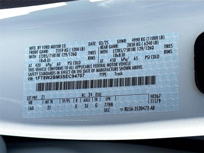 2025 Ford Super Duty F-250 SRW XLT