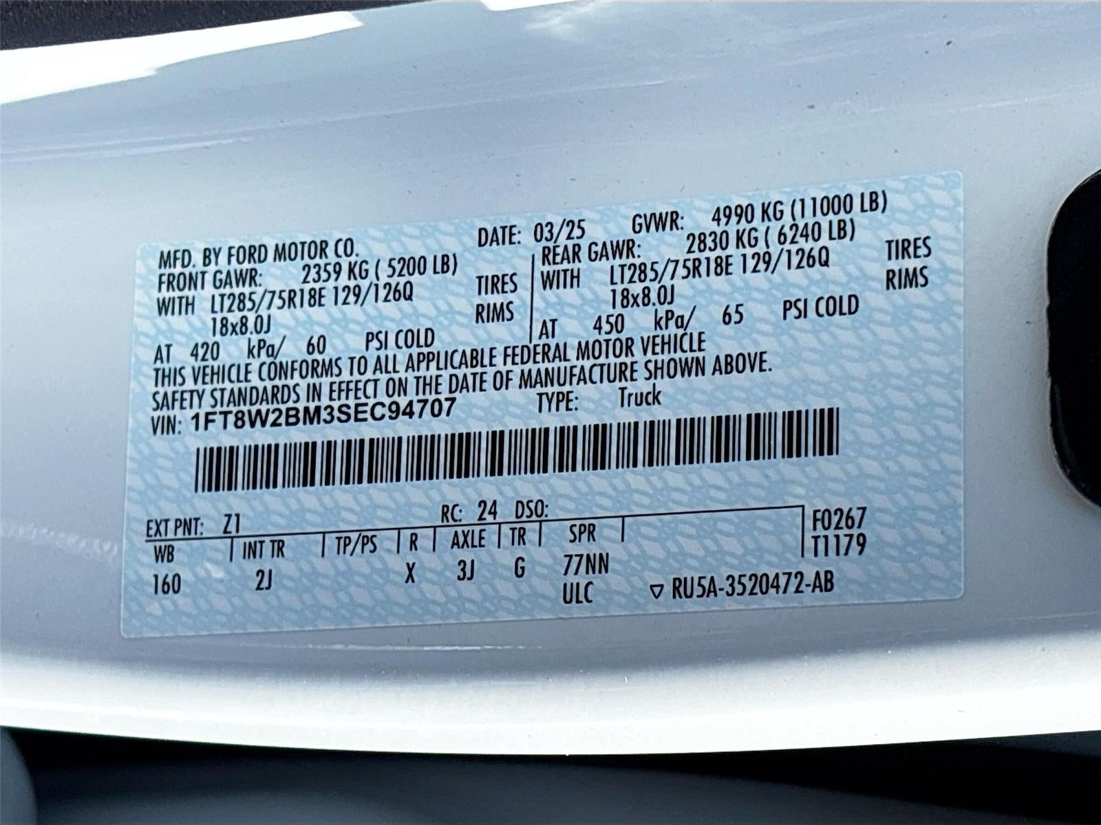 2025 Ford Super Duty F-250 SRW XLT