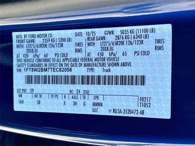 2026 Ford Super Duty F-250 SRW LARIAT