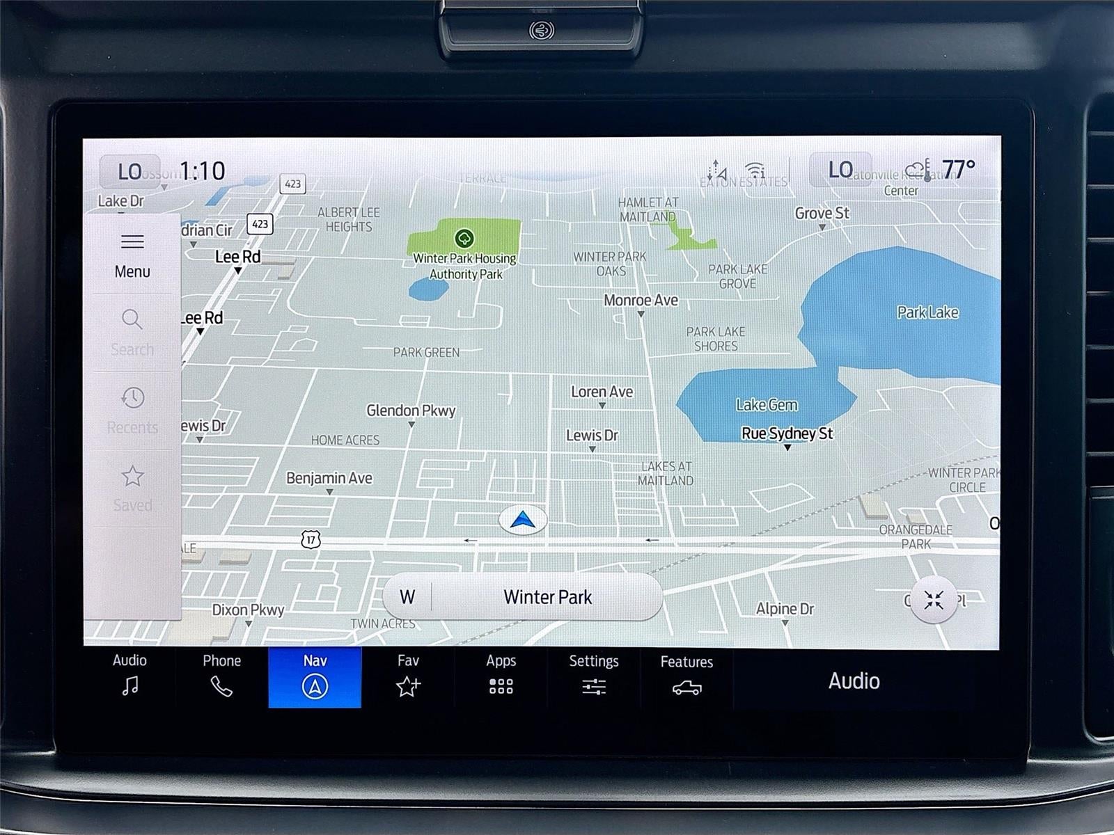 2025 Ford Super Duty F-250 LARIAT SRW Black Widow