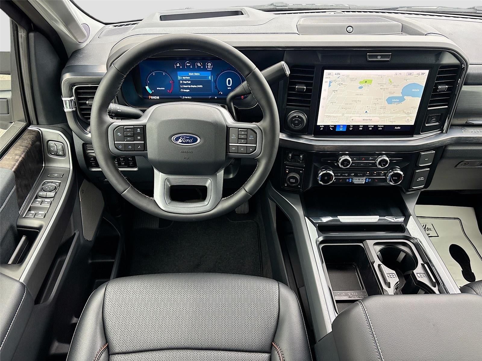 2025 Ford Super Duty F-250 LARIAT SRW Black Widow