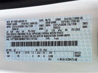 2026 Ford Super Duty F-350 SRW Platinum