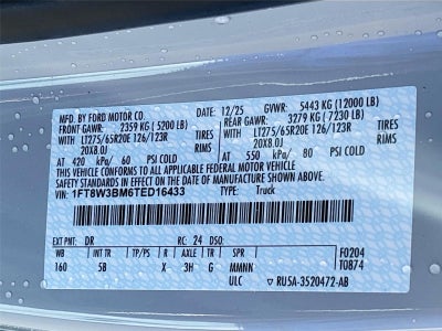 2026 Ford Super Duty F-350 SRW LARIAT