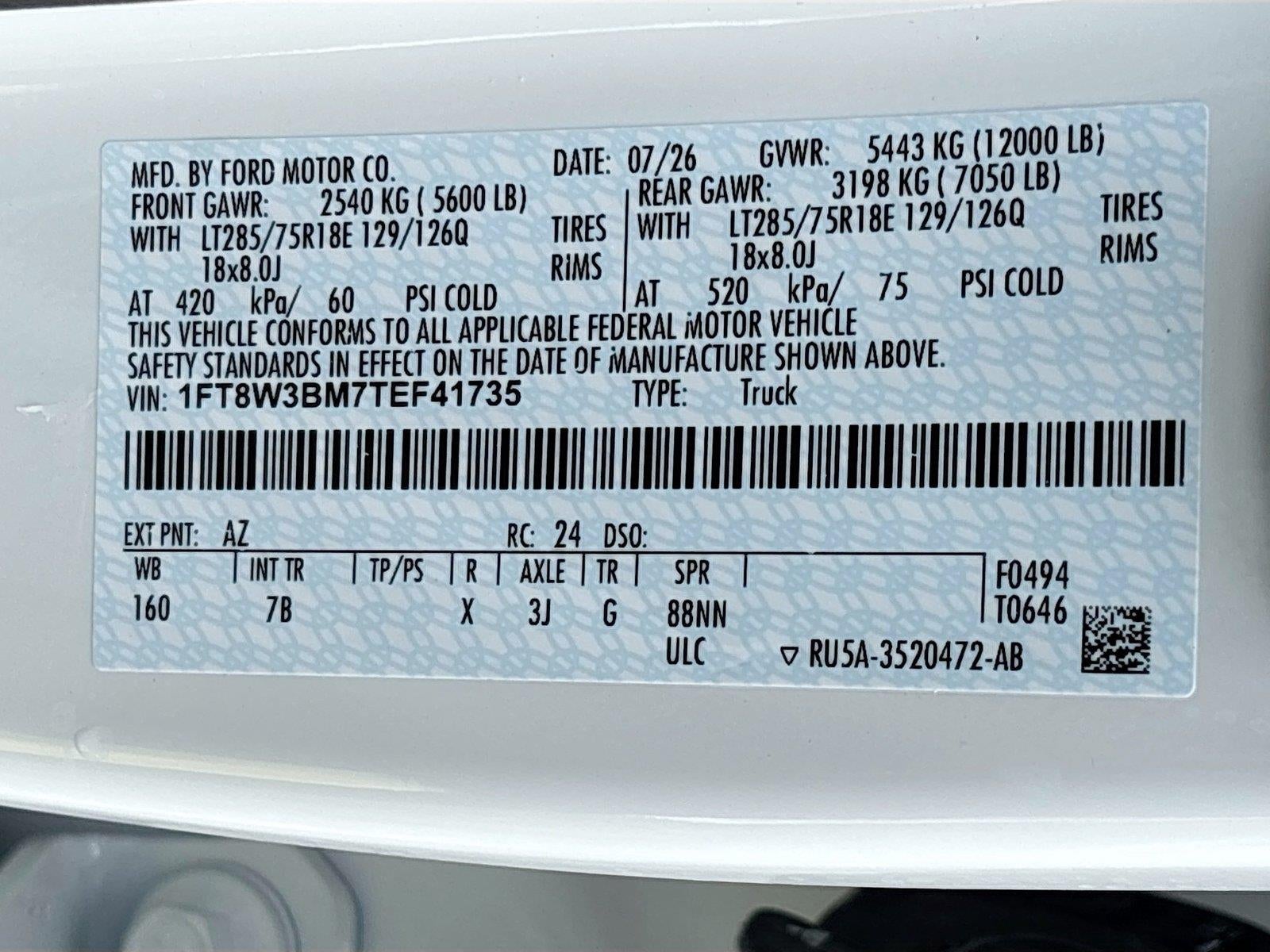 2026 Ford Super Duty F-350 SRW Platinum