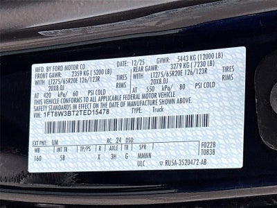 2026 Ford Super Duty F-350 SRW LARIAT