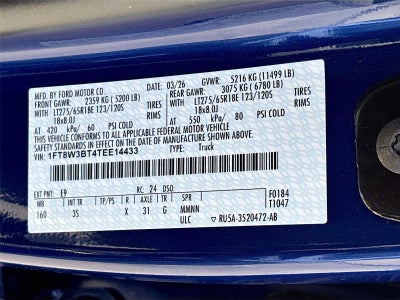 2026 Ford Super Duty F-350 SRW XL