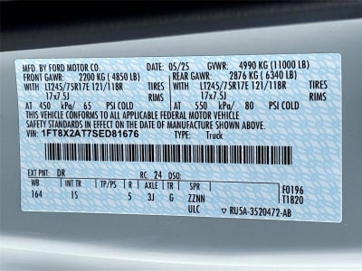 2025 Ford Super Duty F-250 SRW XL