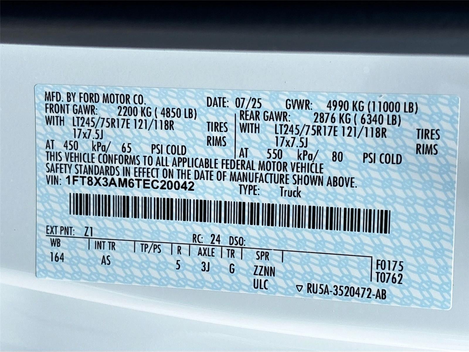 2026 Ford Super Duty F-350 SRW XL