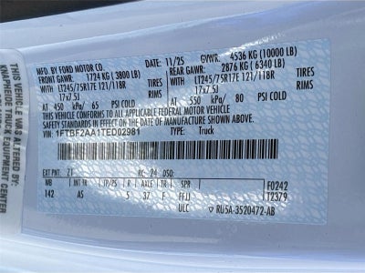 2026 Ford Super Duty F-250 SRW XL