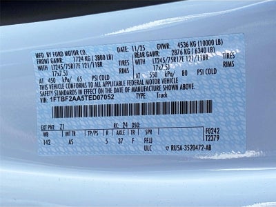 2026 Ford Super Duty F-250 SRW XL