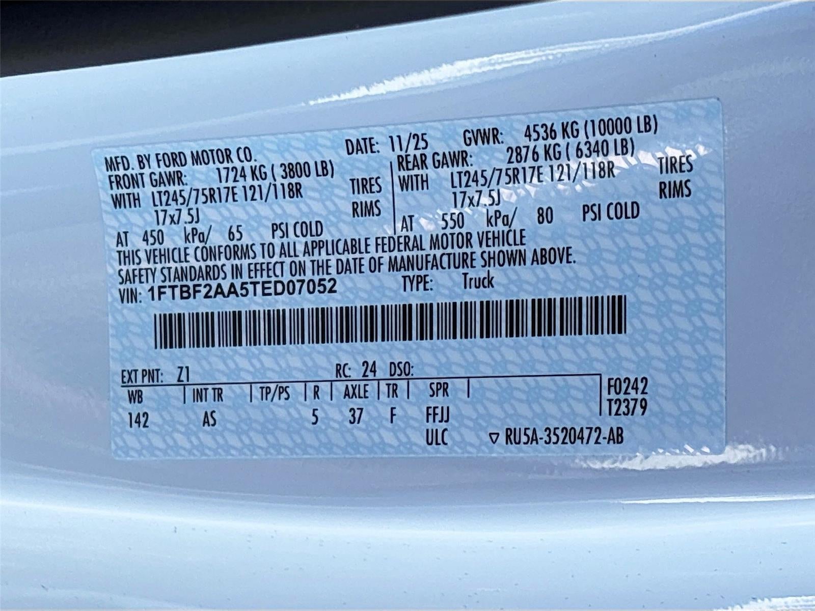 2026 Ford Super Duty F-250 SRW XL