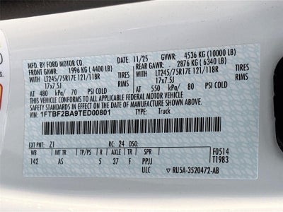 2026 Ford Super Duty F-250 SRW XL