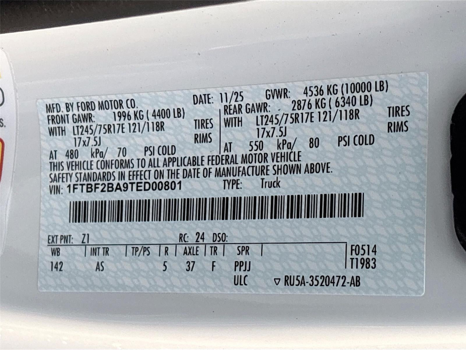 2026 Ford Super Duty F-250 SRW XL