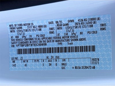 2026 Ford Super Duty F-250 SRW XL