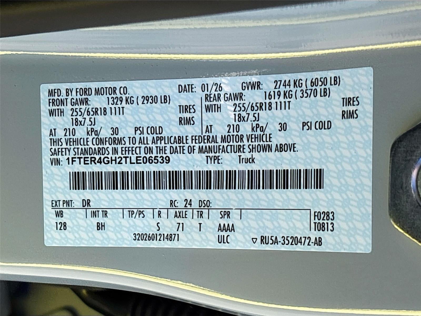 2026 Ford Ranger XLT