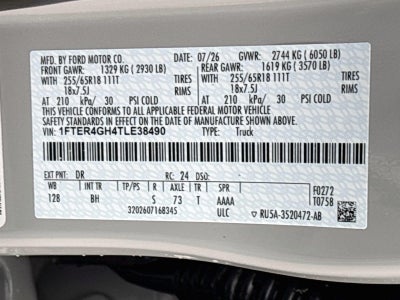 2026 Ford Ranger XLT