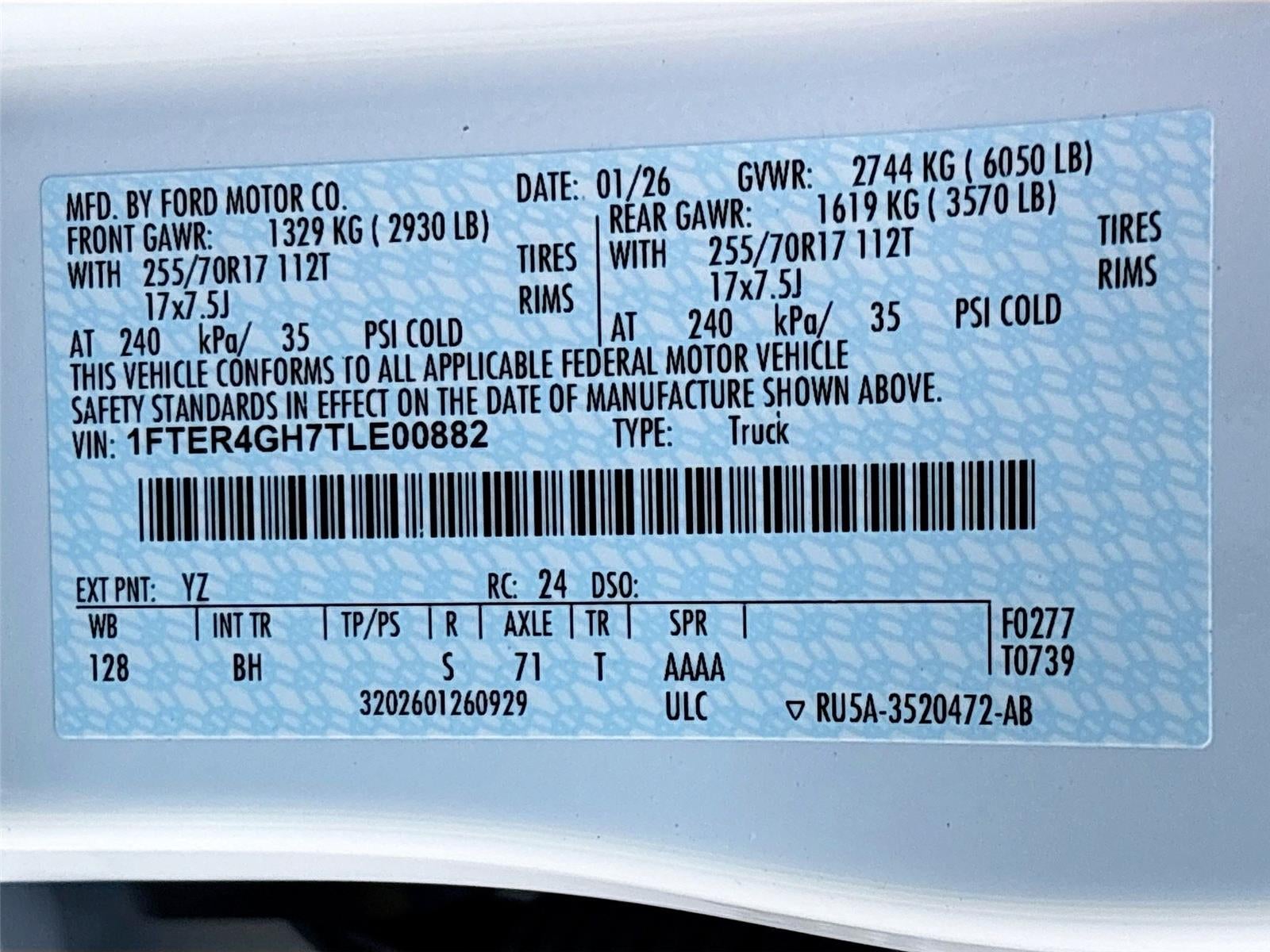 2026 Ford Ranger XLT