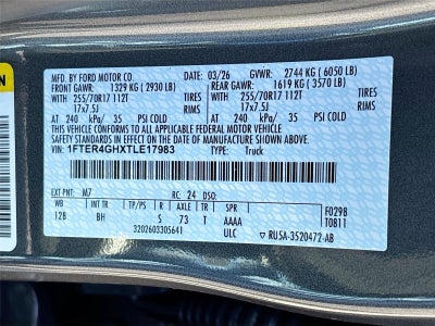 2026 Ford Ranger XLT