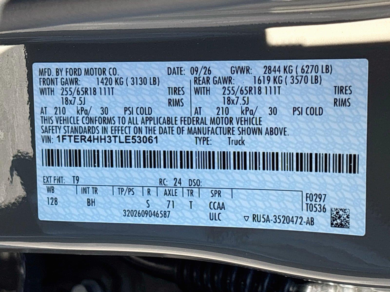 2026 Ford Ranger XLT