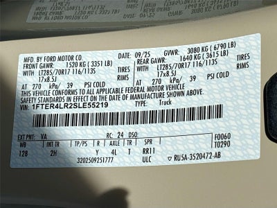 2025 Ford Ranger Raptor