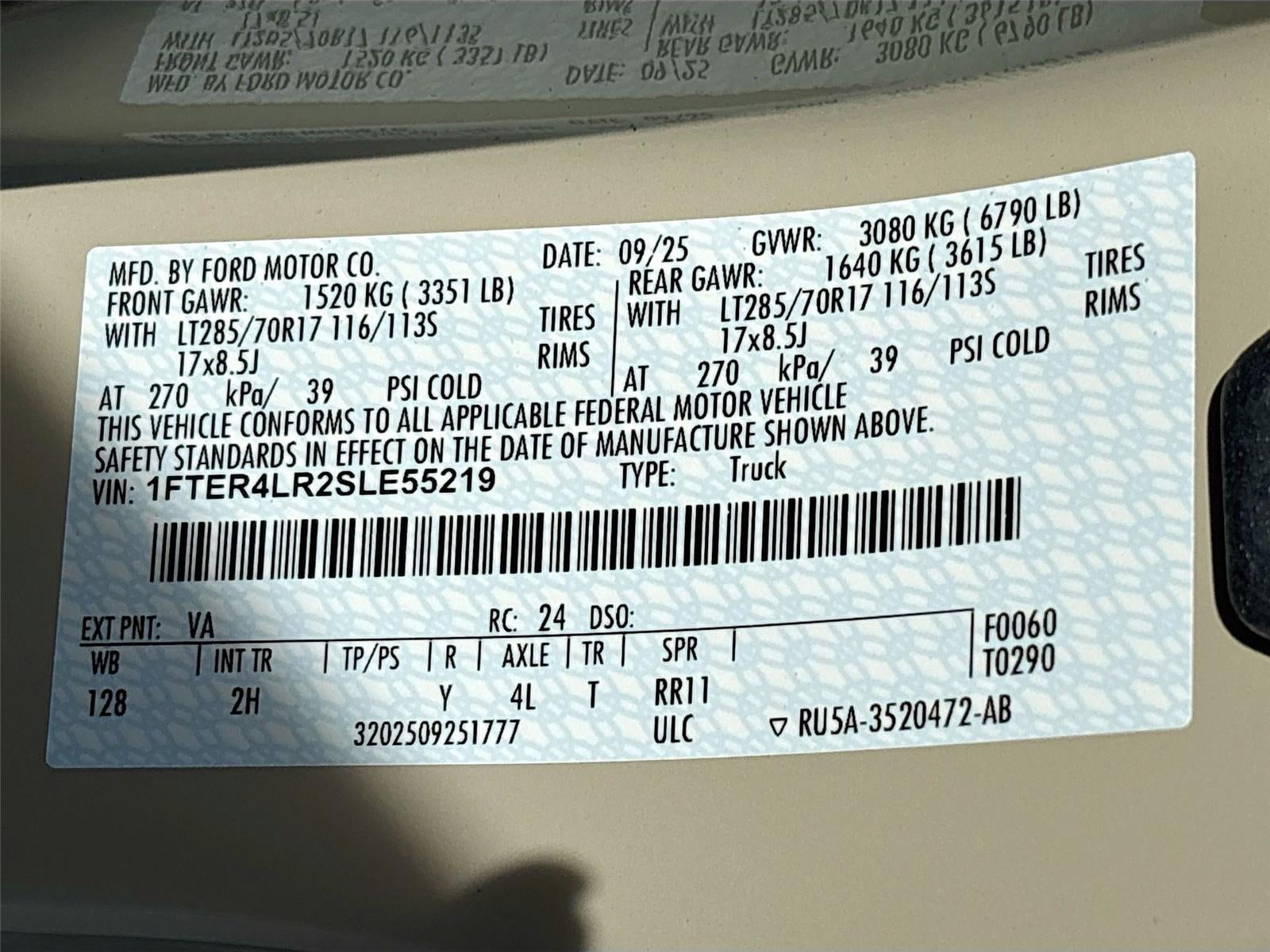 2025 Ford Ranger Raptor