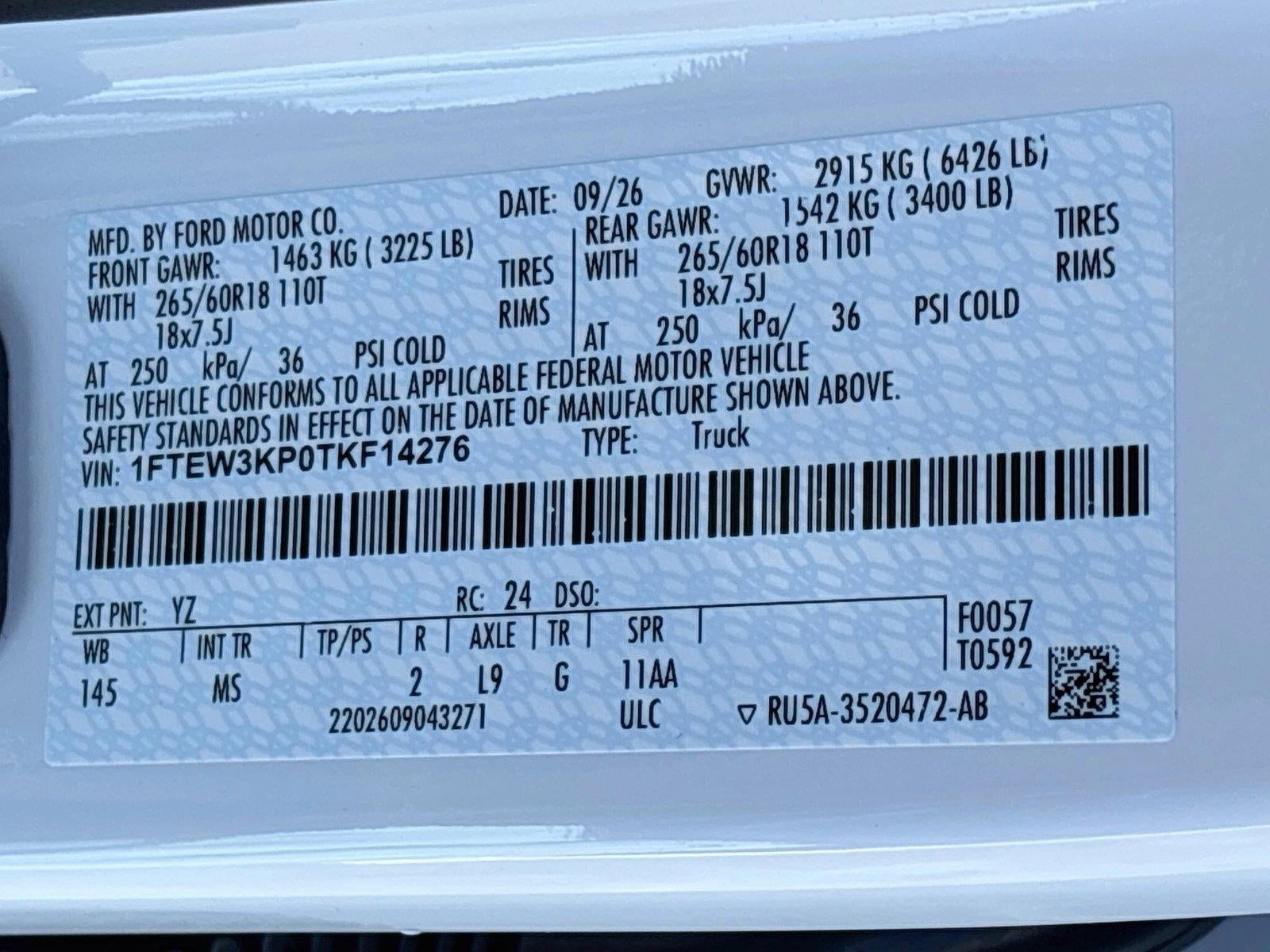 2026 Ford F-150 XLT