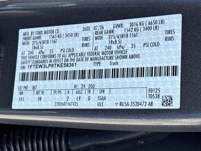 2026 Ford F-150 XLT