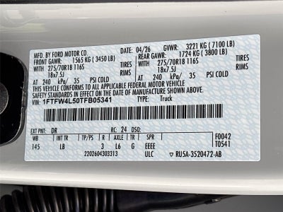 2026 Ford F-150 Tremor