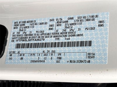 2026 Ford F-150 LARIAT