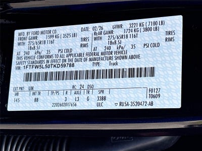 2026 Ford F-150 LARIAT