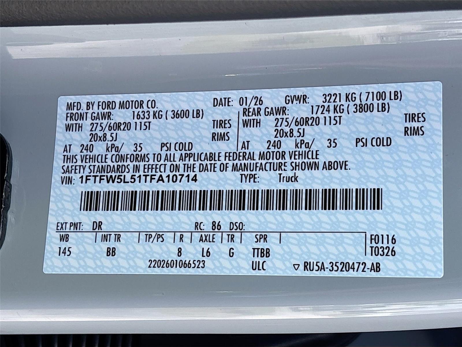 2026 Ford F-150 LARIAT