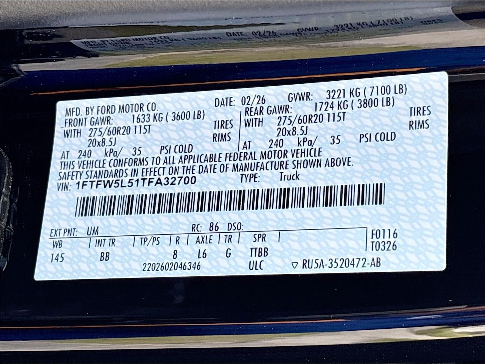 2026 Ford F-150 LARIAT