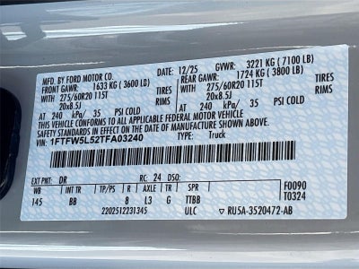 2026 Ford F-150 LARIAT