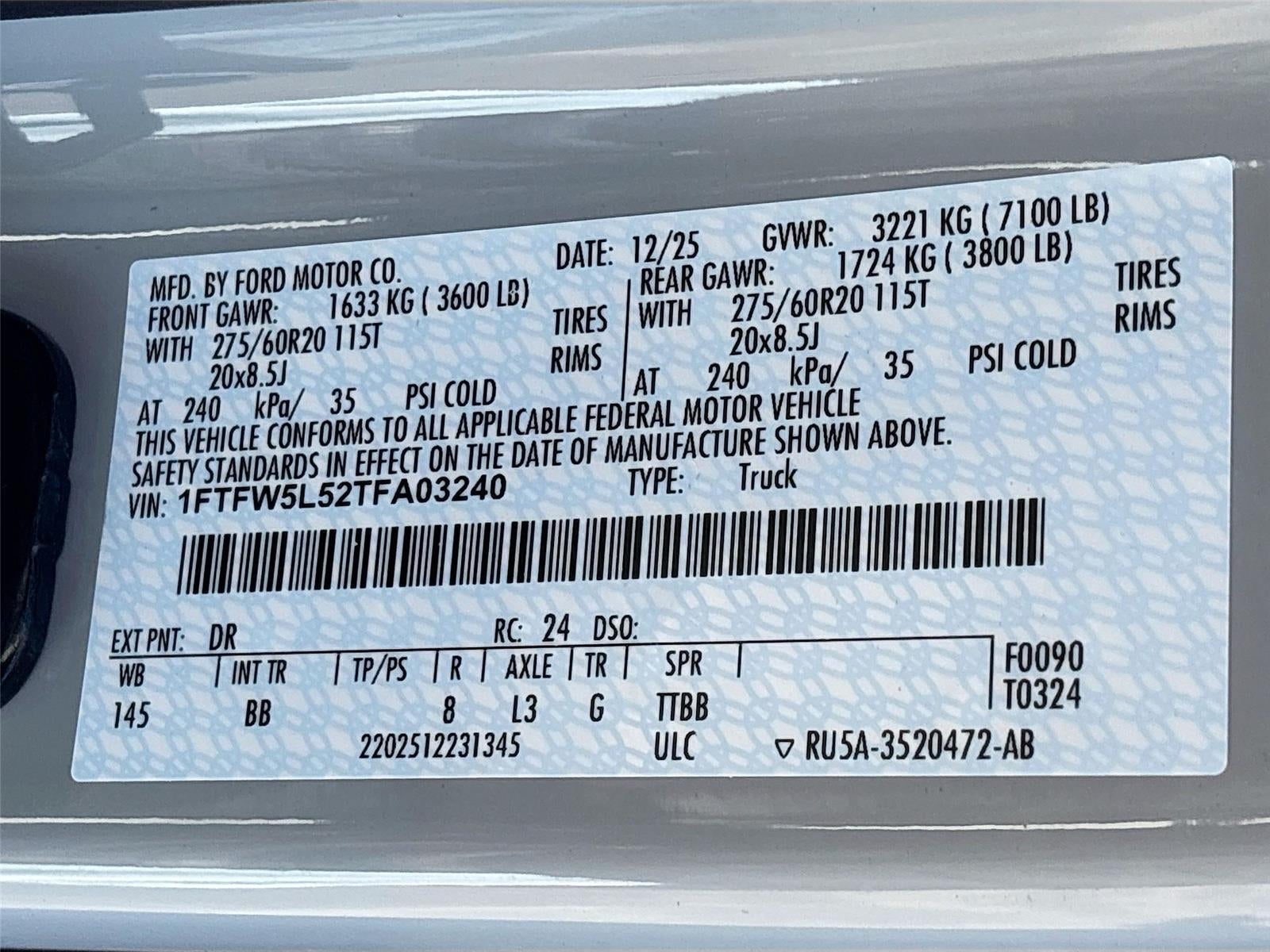 2026 Ford F-150 LARIAT