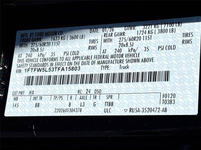 2026 Ford F-150 LARIAT