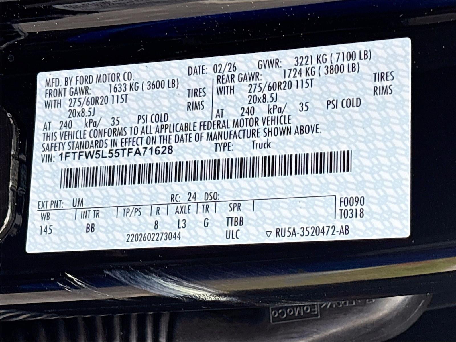 2026 Ford F-150 LARIAT