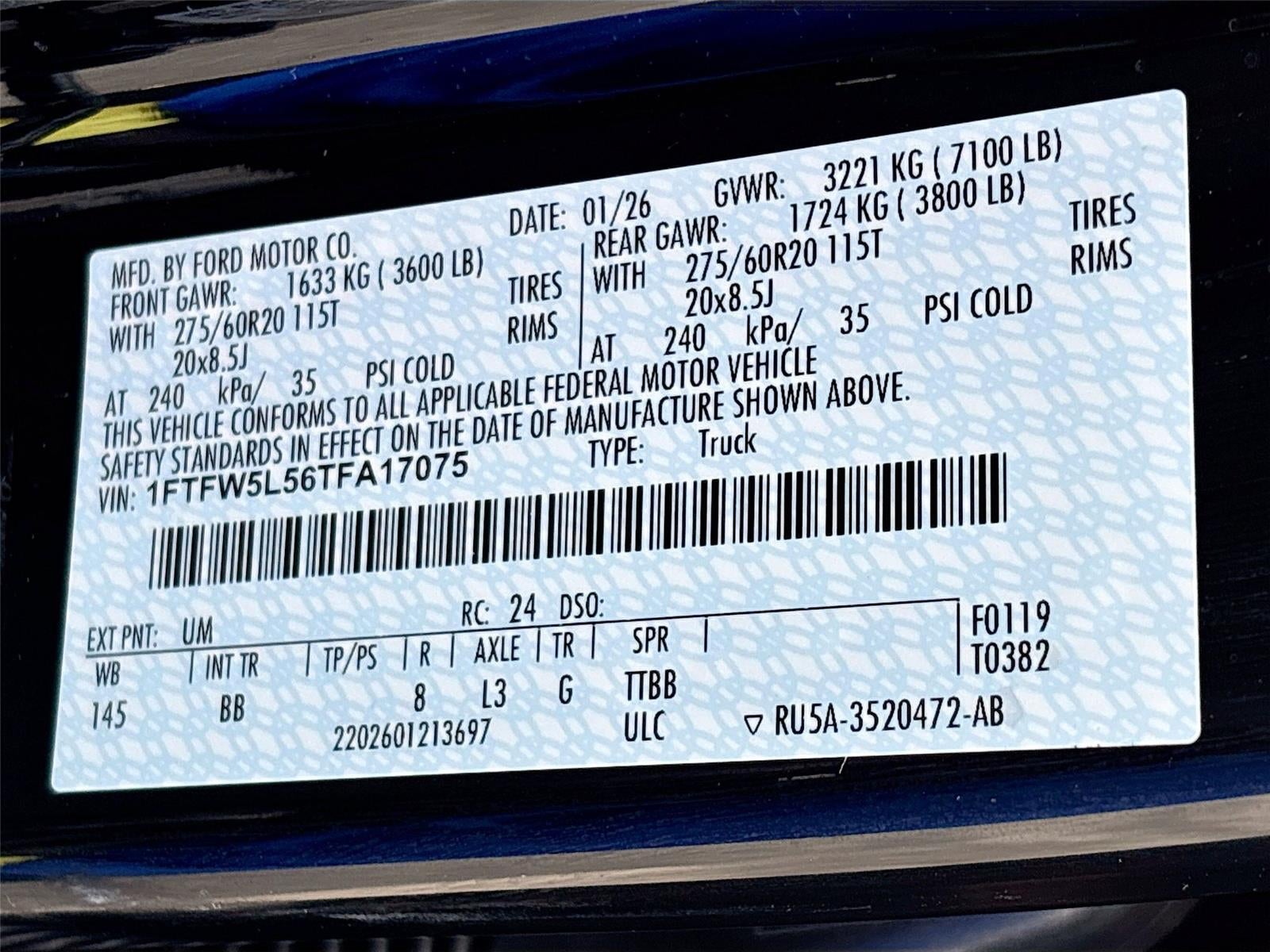 2026 Ford F-150 LARIAT